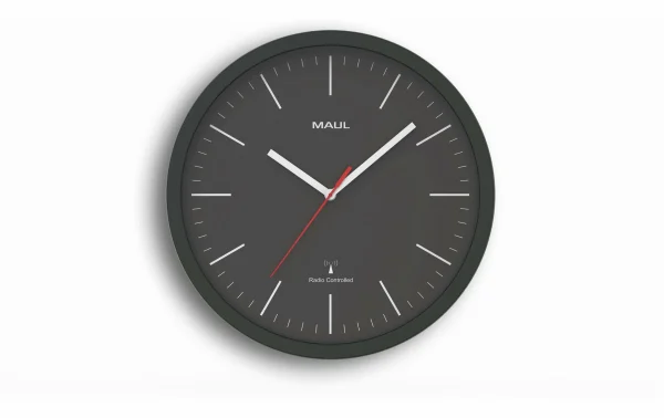 se précipiter pour acheter Horloge Murale MAULjump Ø 30.5 Cm Noir – Horloge Murale 1