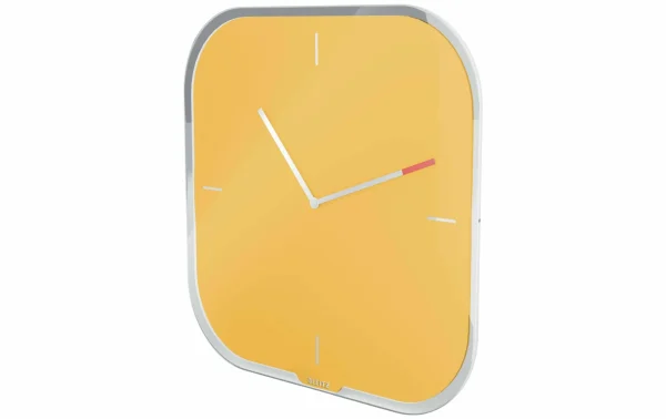 garantie de qualité Leitz Horloge Murale Cosy Jaune – Horloge Murale 4