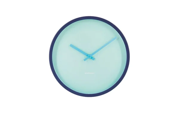 Authentic Original licence Remember Horloge Murale Aqua Ø 30 Cm, Bleu/Turquoise – Horloge Murale 1