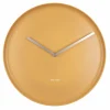 KARLSSON Horloge Murale Plate Ø 35 Cm, Jaune – Horloge Murale Livraison Standard/Rapide 7