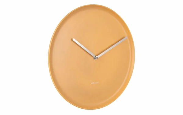 KARLSSON Horloge Murale Plate Ø 35 Cm, Jaune – Horloge Murale Livraison Standard/Rapide 3