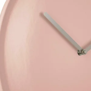 KARLSSON Horloge Murale Plate Ø 35 Cm, Rose Pâle – Horloge Murale luxe soldes 9