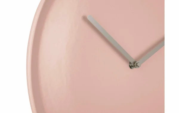 KARLSSON Horloge Murale Plate Ø 35 Cm, Rose Pâle – Horloge Murale luxe soldes 4