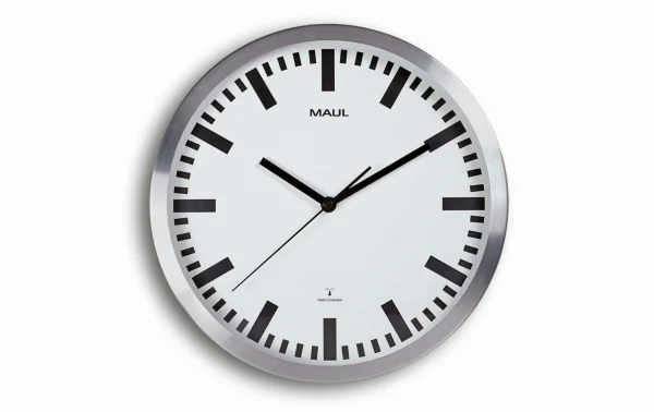 Horloge Murale MAULpilot Ø 30 Cm Argenté/Blanc – Horloge Murale aux meilleurs prix 1