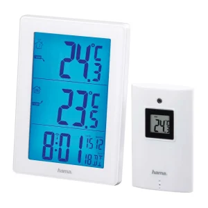 REMISE allant jusqu. Hama EWS-3000 Blanc – Stations Météo 7