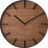 Yamazaki Horloge Murale Rin Ø 26.5 Cm, Brun/Noir – Horloge Murale ﻿soldes 5