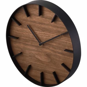 Yamazaki Horloge Murale Rin Ø 26.5 Cm, Brun/Noir – Horloge Murale ﻿soldes 7