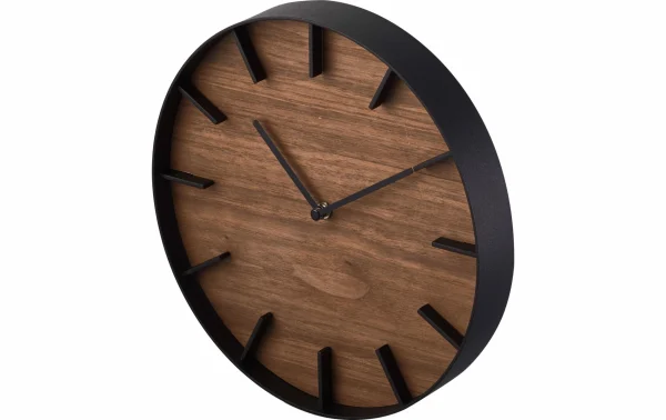 Yamazaki Horloge Murale Rin Ø 26.5 Cm, Brun/Noir – Horloge Murale ﻿soldes 3