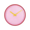 boutique en ligne Remember Horloge Murale Rose Ø 30 Cm, Rose – Horloge Murale 5