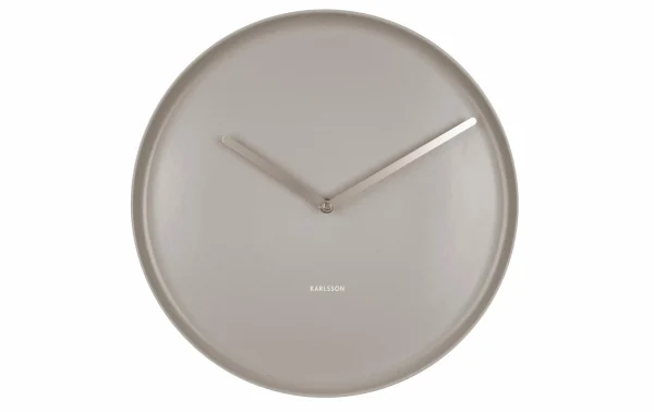 KARLSSON Horloge Murale Plate Ø 35 Cm, Gris – Horloge Murale boutique 1