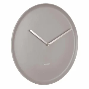 KARLSSON Horloge Murale Plate Ø 35 Cm, Gris – Horloge Murale boutique 7