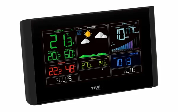 Neuve avec étiquette TFA Dostmann Station Météo View Breeze 35.8001 – Stations Météo 4