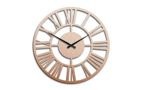 Trenddeko Horloge Murale Classic Ø 70 Cm, Couleurs De Cuivre – Horloge Murale Vente 1