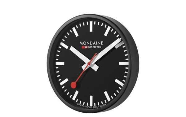 Mondaine Horloge Murale Quartz Ø 25 Cm, Noir/Blanc – Horloge Murale Livraison gratuite 3