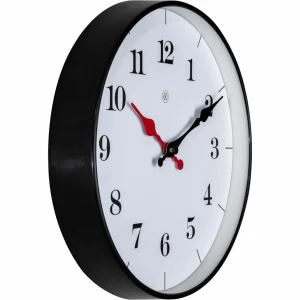 meilleur service NeXtime Horloge Murale Bernard Ø 25 Cm Blanc – Horloge Murale 9