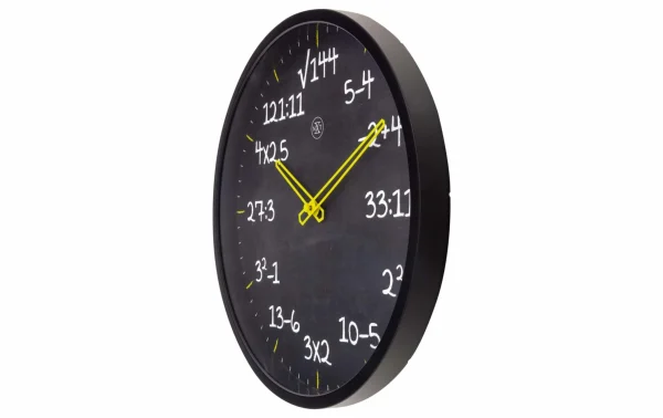 NeXtime Horloge Murale Maths Ø 30 Cm, Noir – Horloge Murale vente pas cher 3