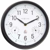 NeXtime Horloge De Jardin Jasmine Ø 23.4 Cm, Noir – Horloge Murale Top ventes 13