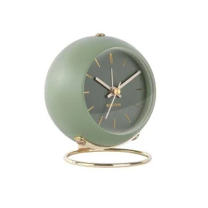 KARLSSON Réveil Classique Globe Vert – Réveils belle 7