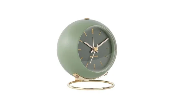 KARLSSON Réveil Classique Globe Vert – Réveils belle 3