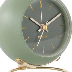 KARLSSON Réveil Classique Globe Vert – Réveils belle 9