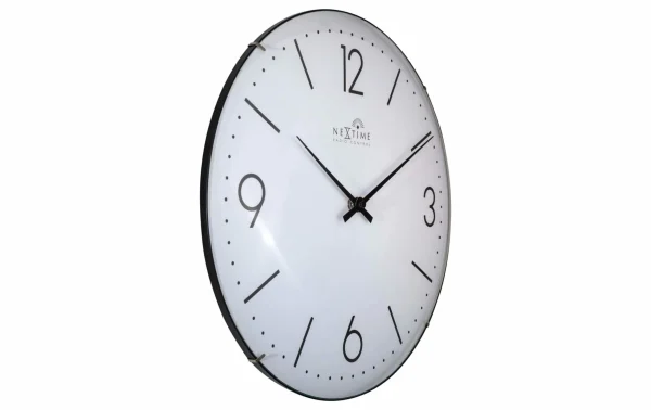 NeXtime Horloge Murale Radio Atomic Ø 35 Cm, Blanc – Horloge Murale luxe soldes 4