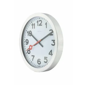 NeXtime Horloge Murale Station Ø 35 Cm Blanc – Horloge Murale boutique pas cher 7