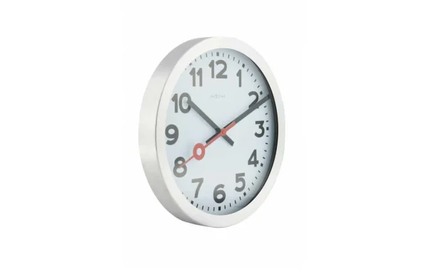 NeXtime Horloge Murale Station Ø 35 Cm Blanc – Horloge Murale boutique pas cher 4