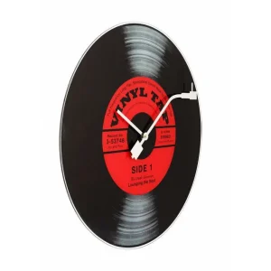 NeXtime Horloge Murale Robinet En Vinyle Ø 43 Cm Noir/Rouge – Horloge Murale guranteed de qualité 9