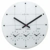 grande popularité NeXtime Horloge Murale Big City Ø 43 Cm, Blanc – Horloge Murale 11