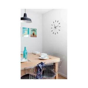 NeXtime Horloge Murale Fiche Inn Ø 58 Cm Noir – Horloge Murale jusqu'à 9