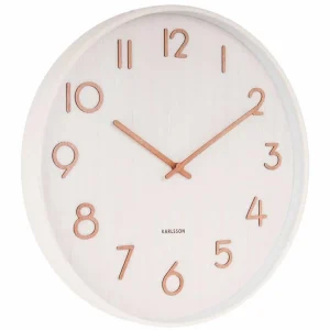 KARLSSON Horloge Murale Pure Ø 40 Cm, Blanc – Horloge Murale fashioniable 6