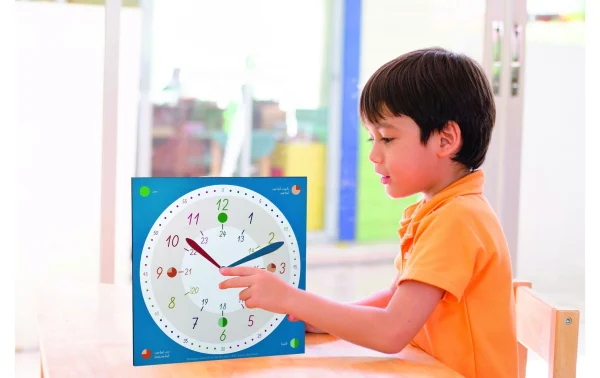 TFA Dostmann Montre D’apprentissage Pour Enfants Tick & Tack 30 X 30 Cm, Multicolore – Horloge Murale online boutique 3