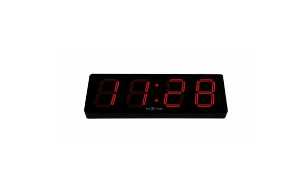 NeXtime Horloge Murale Big D Noir – Horloge Murale grande marque pas cher 3