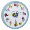 TFA Dostmann Horloge Murale Petits Monstres Ø 30,9 Cm, Multicolore – Horloge Murale luxe soldes 5