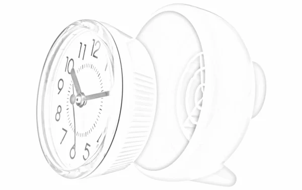 TFA Dostmann Horloge De Salle De Bain Analogique Ø 10,2 Cm, Vert Foncé – Horloge Murale nouveau produit 3