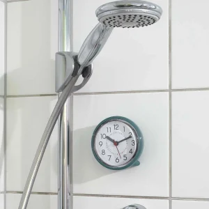 TFA Dostmann Horloge De Salle De Bain Analogique Ø 10,2 Cm, Vert Foncé – Horloge Murale nouveau produit 9