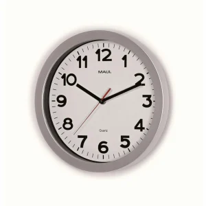 a Prix Discount Horloge Murale MAULstep Ø 30 Cm Argenté/Blanc – Horloge Murale 7