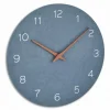 TFA Dostmann Horloge Murale Analogique Avec Aspect Bois Ø 29.7 Cm, Bleu Pigeon – Horloge Murale magasin en ligne france 5