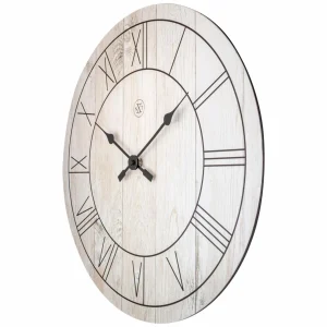 NeXtime Horloge Murale Paul Ø 40 Cm Blanc – Horloge Murale prix abordable 7