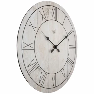 NeXtime Horloge Murale Paul Ø 40 Cm Blanc – Horloge Murale prix abordable 9