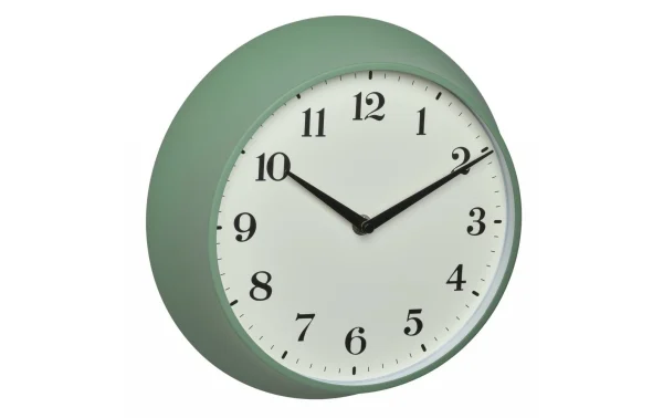 magasin TFA Dostmann Horloge Murale Radio Rétro Vert, Ø 27 Cm – Horloge Murale 3