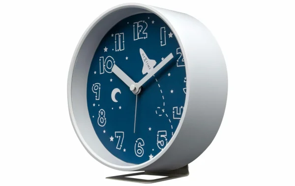 soldes NeXtime Réveil Classique Rocket Bleu/blanc – Réveils 3