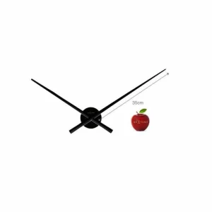 à prix promos NeXtime Horloge Murale Mains Ø 70 Cm Noir – Horloge Murale 9