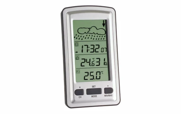 TFA Dostmann Station Météo Axis, Argent – Stations Météo Livraison rapide 1