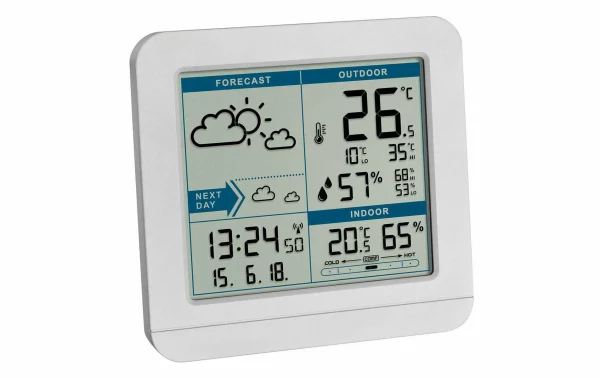 boutique pas cher TFA Dostmann Station Météo Sky 35.1152.02 Blanc – Stations Météo 1