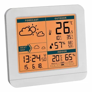 boutique pas cher TFA Dostmann Station Météo Sky 35.1152.02 Blanc – Stations Météo 7