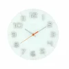 site pas cher NeXtime Horloge Murale Classy Round Ø 30 Cm Blanc – Horloge Murale 7