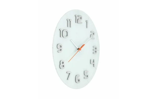 site pas cher NeXtime Horloge Murale Classy Round Ø 30 Cm Blanc – Horloge Murale 3