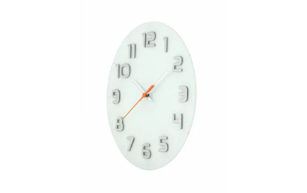 site pas cher NeXtime Horloge Murale Classy Round Ø 30 Cm Blanc – Horloge Murale 4