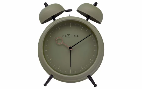 boutique NeXtime Réveil Classique Golden Hour Vert Olive – Réveils 1